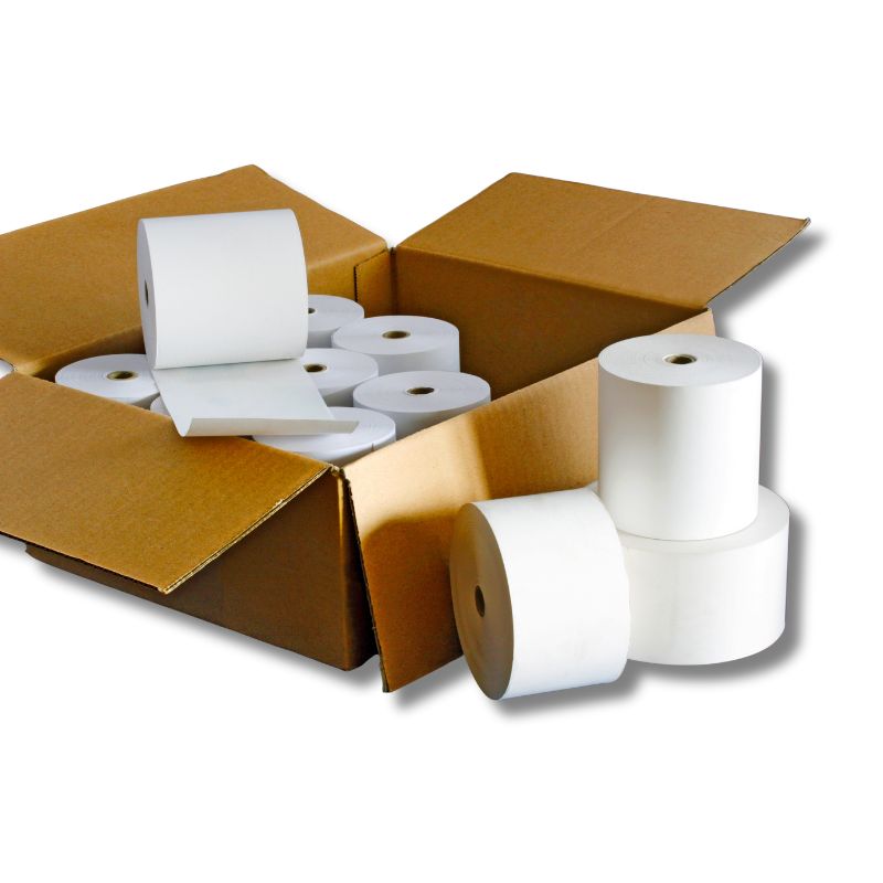 Lämpöpaperirulla 80x80x12mm. 40rll/ltk - Image 2